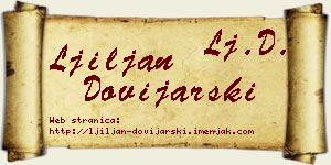 Ljiljan Dovijarski vizit kartica